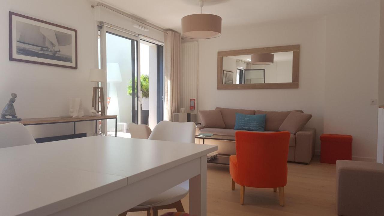 Les Cypres - Appt Avec Terrasse Proche Plage Saint-Malo Zewnętrze zdjęcie