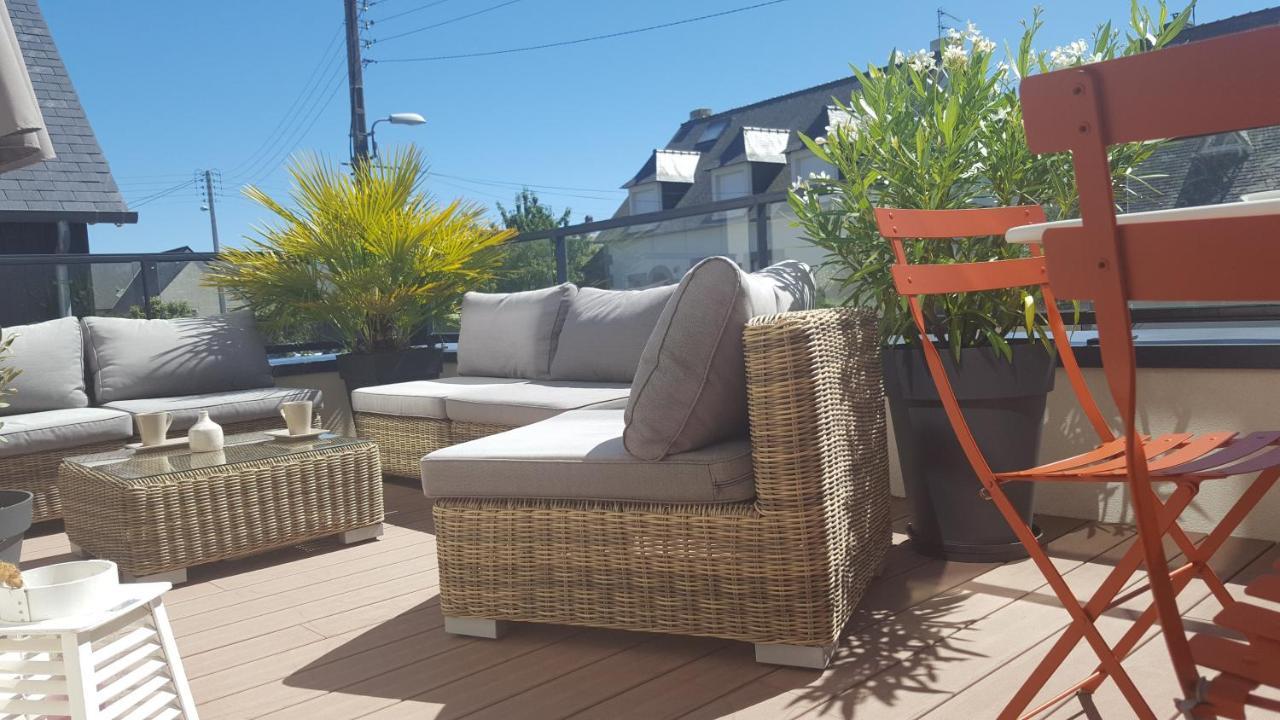 Les Cypres - Appt Avec Terrasse Proche Plage Saint-Malo Zewnętrze zdjęcie